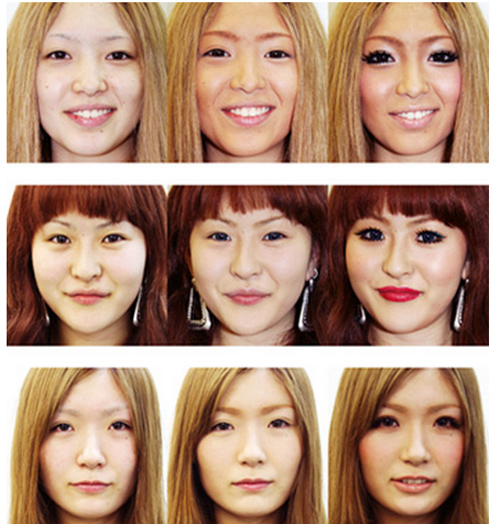 Lật tẩy nhan sắc thật của các cô gái xinh đẹp nước Nhật - 4