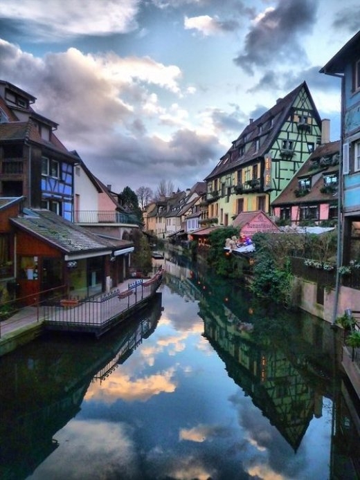 Thị trấn Colmar ở Pháp