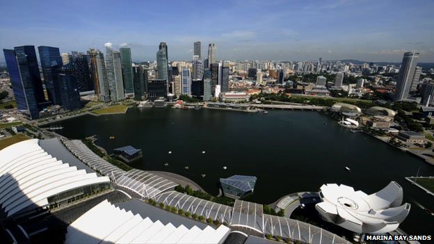 Singapore hiện đại ngày nay. Ảnh: BBC.