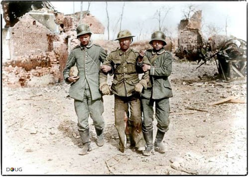 Sự khốc liệt của Thế chiến I qua những bức ảnh màu - ảnh 14