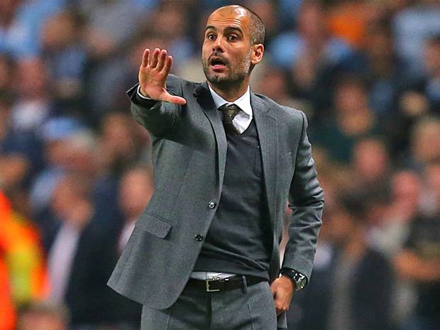 Pep sắp cập bên sân Etihad.