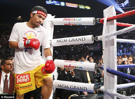 Manny Pacquiao lên sàn