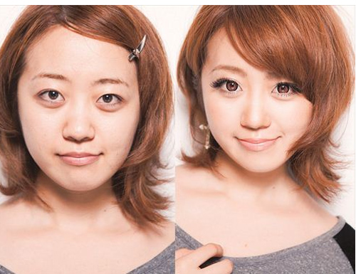 Lật tẩy nhan sắc thật của các cô gái xinh đẹp nước Nhật - 6