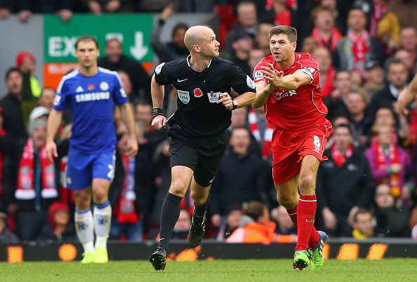 Liverpool luôn phản ứng vừa phải với các trọng tài, vì thế mà họ không có thứ hạng cao?