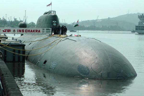 Tàu ngầm hạt nhân chiến lược INS Chakra, nguyên là tàu ngầm hạt nhân tấn công K-152 Nerpa thuộc lớp Akula-II, Project 971 được Ấn Độ thuê của Nga