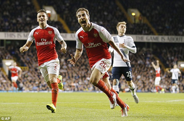 
Arsenal đả bại Tottenham 2-1 đêm qua.
