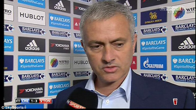 
Mourinho nói 1 mạch 7 phút trên truyền hình.
