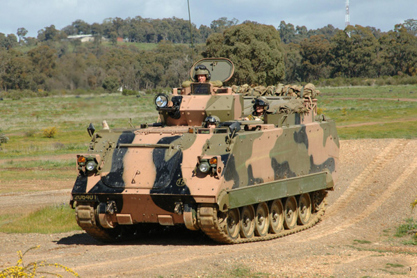 
Xe bọc thép M113AS4 của Lục quân Australia
