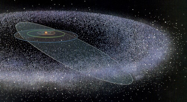 Đám mây tinh vân Oort bao quanh Hệ Mặt trời