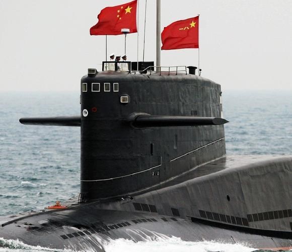 Tàu ngầm hạt nhân của Trung Quốc.
