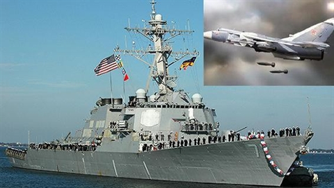 Khu trục hạm Aegis DDG-71 USS Ross của Mỹ