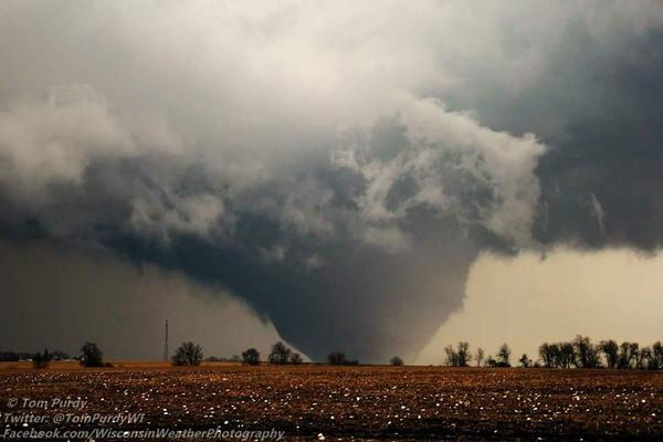 Mỹ, Illinois, lốc xoáy