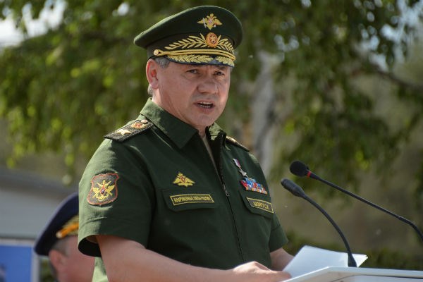 
Bộ trưởng Quốc phòng Nga Sergei Shoigu
