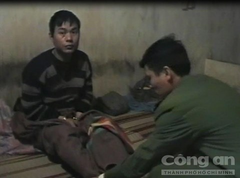 
Nguyễn Việt Hưng ở trại giam công an huyện Phước Sơn, Quảng Nam - Ảnh: CA
