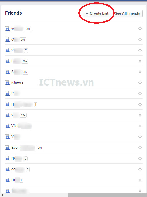 Sắp xếp bạn bè trong friendlist thành từng nhóm/list sẽ giúp bạn dùng facebook hiệu quả, kể cả khi có 5000 friend