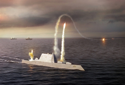 Các siêu khu trục hạm như DDG-1000 Zumwalt sẽ đóng vai trò quan trọng trong Chiến lược mới của hải quân Hoa Kỳ