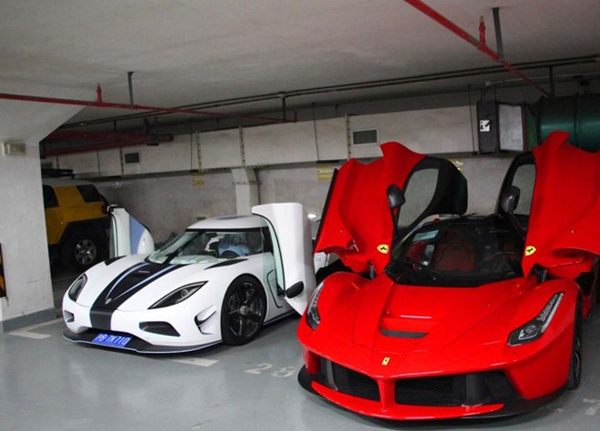 Dàn xe khủng của thiếu gia 8x coi việc phá nát LaFerrari là chuyện nhỏ