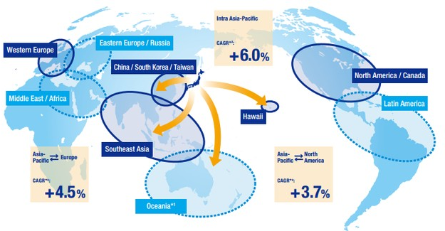 Đông Nam Á được dự báo là thị trường tăng trưởng tốt nhất của ANA