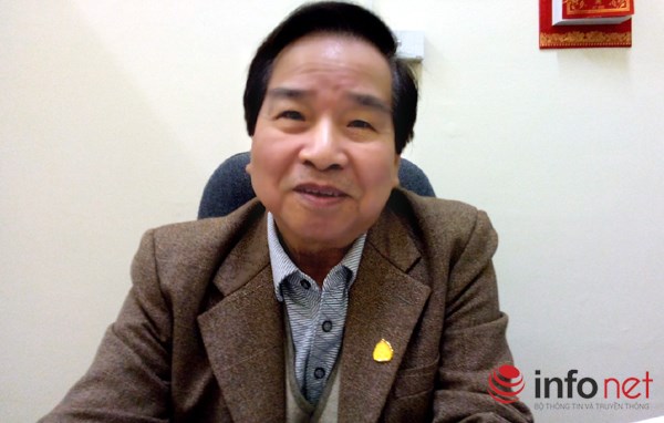 
TS Nguyễn Kim Sơn trao đổi với PV Infonet.
