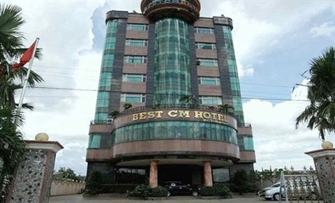 Khách sạn lớn nhất Cà Mau của đại gia Việt kiều (Ảnh: Vietnnamnet)