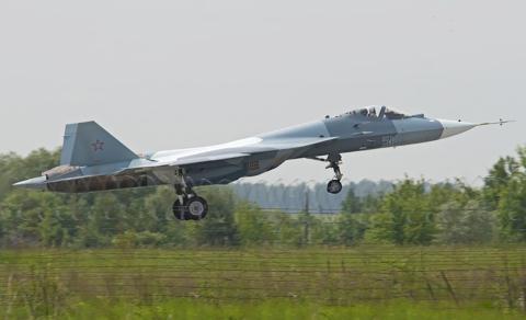 
Tiêm kích tàng hình Sukhoi T-50.
