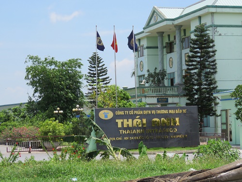 Công ty Thái Anh, nơi bà Nga đã bị chó cắn và tử vong