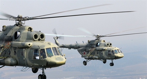 Trực thăng Nga đã thể hiện tính năng ưu việt so với trang bị cùng loại của phương Tây