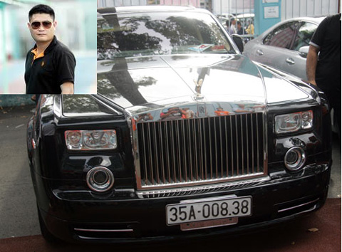 Bộ sưu tập siêu xe của bầu Thụy có tới 7 chiếc Roll-Royce.Ảnh: Vietnamnet.