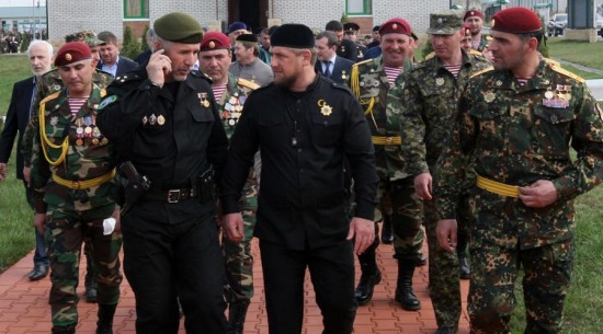 
Tổng thống Chechnya cho biết đã nhiều lần yêu cầu Tổng thống Nga Vladimir Putin chấp thuận gửi lính bộ binh của Chechnya tới Syria. Ảnh: RT
