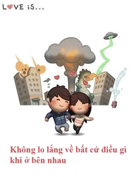 Bo tranh y nghia danh cho nhung ban dang yeu	