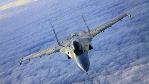 
Chiến đấu cơ Su-35 của Nga.
