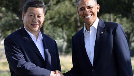 
Ông Tập Cận Bình gặp ông Obama hồi tháng 2/2012. (ảnh: Reuters)
