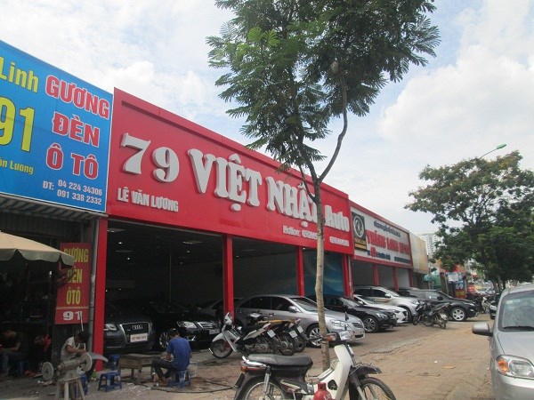 thien duong xe o to cu tai Ha Noi