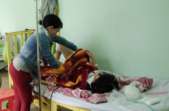 
Bệnh nhân Thủy vẫn đang được điều trị tại bệnh viện trong tình trạng nguy kịch
