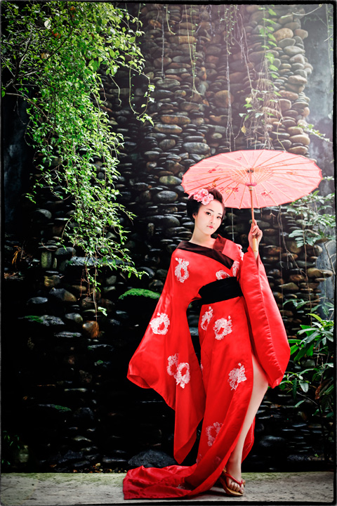Hot girl HV Ngoại giao hóa thân thành nàng geisha Nhật - 8