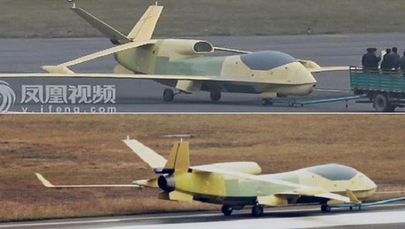 Các thân riêng của “Thần Điêu” khá giống UAV Thiên Dực - bản nhái của Global Hawk - Mỹ