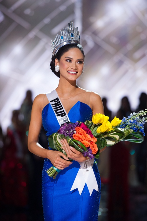 
Tân Hoa hậu Hoàn vũ Pia Wurtzbach.
