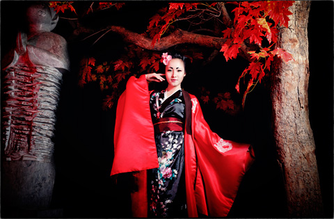 Hot girl HV Ngoại giao hóa thân thành nàng geisha Nhật - 9