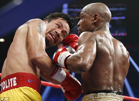 Mayweather tỏ ra rất hiệu quả