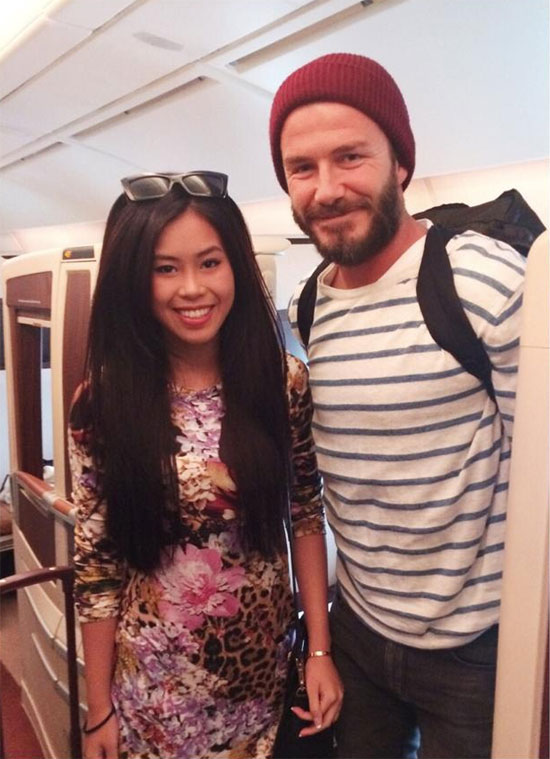 
... Và cả chàng David Beckham danh tiếng.
