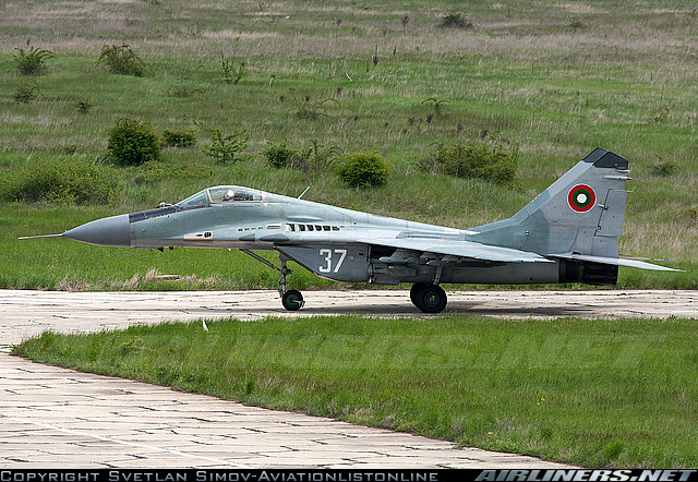 Bulgaria có thể ngừng bảo dưỡng các máy bay MiG-29 tại Nga do chi phí tăng. Ảnh: airliners.net