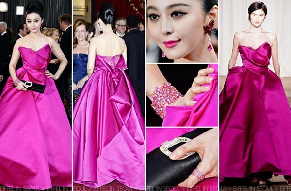 Angela Phương Trinh bị tố copy Phạm Băng Băng từ chiếc váy, cách kết hợp phụ kiện và cả cách tạo dáng.