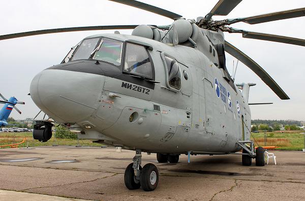 Phiên bản mới nhất của dòng Mi-26 là Mi-26T2 của Nga