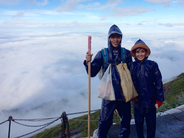 Chuyến đi ý nghĩa của Thúy Quyên sang Nhật Bản thăm người yêu và những hình ảnh được lưu lại tại núi Phú Sỹ.