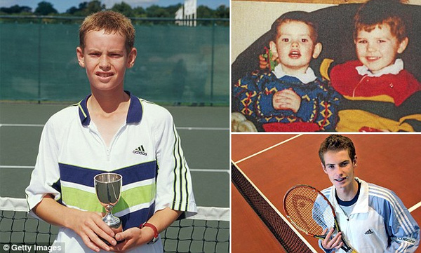 
 Cậu bé Andy Murray đã trưởng thành sau một biến cố kinh hoàng lúc trẻ thơ
