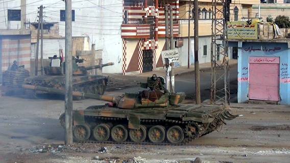 T-72 “màu xanh” của quân đội Syria