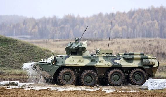Xe bọc thép chở quân BTR-82A của Nga