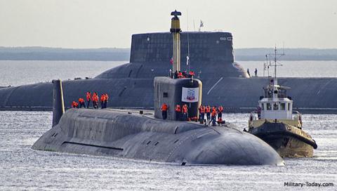 Tàu ngầm hạt nhân lớp Borei của Nga