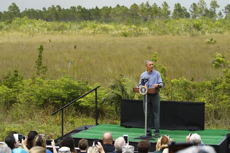 Tổng thống Obama trong chuyến công du đến Miami