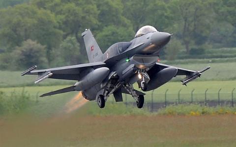 
Chiến đấu cơ F-16 của không quân Thổ Nhĩ Kỳ

